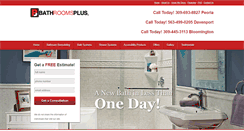 Desktop Screenshot of bathroomsplus.com