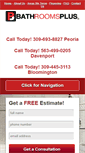 Mobile Screenshot of bathroomsplus.com